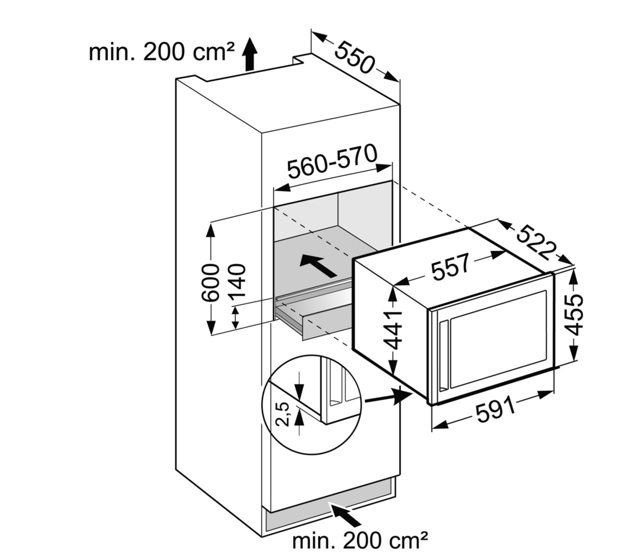 Винна шафа Liebherr WKEes 553 + 9901084 - изображение 9