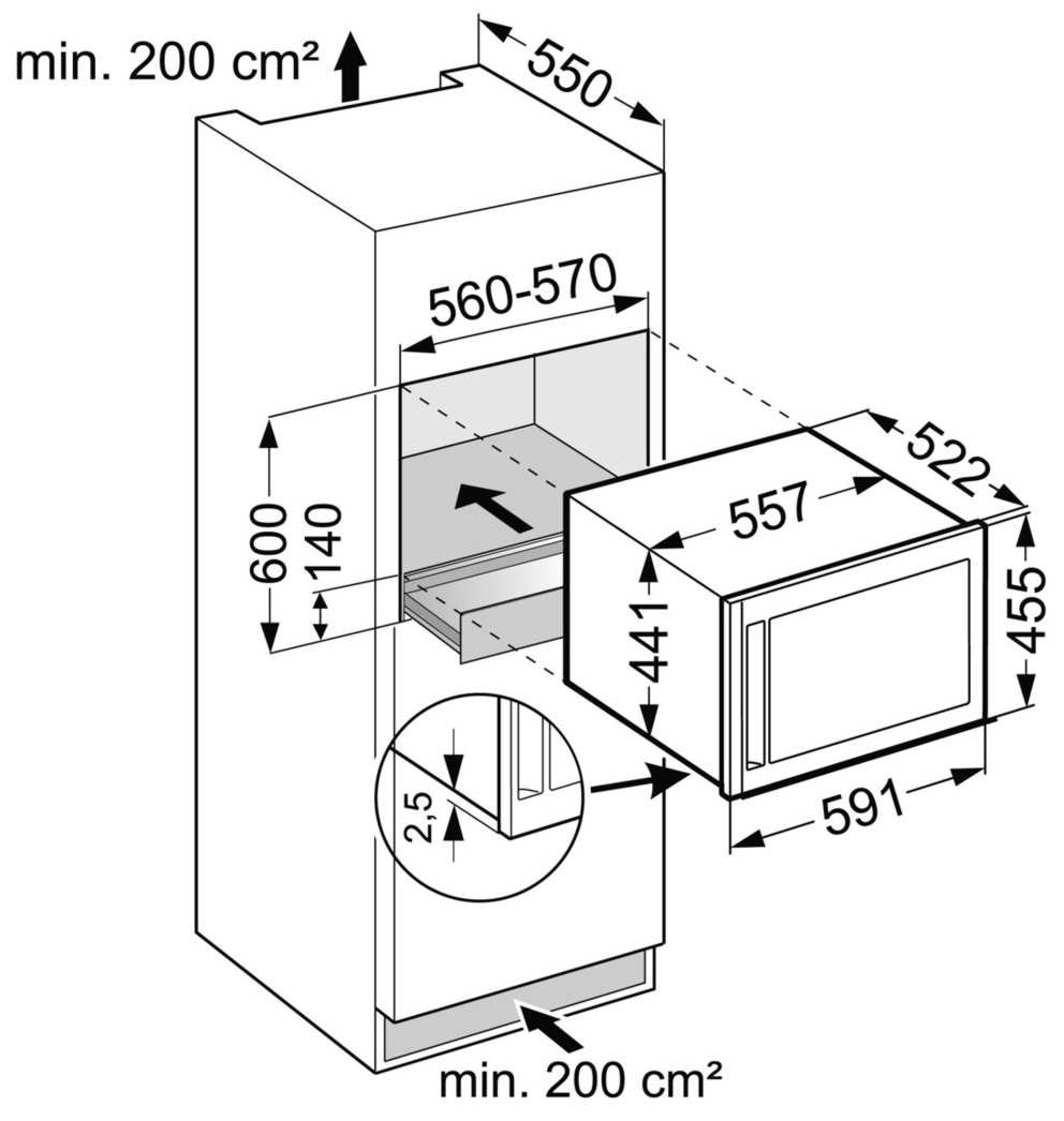 Винна шафа Liebherr WKEes 553 - изображение 8