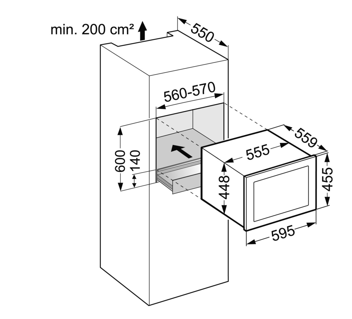 Винна шафа Liebherr WKEgb 582 + 9901085 - изображение 8