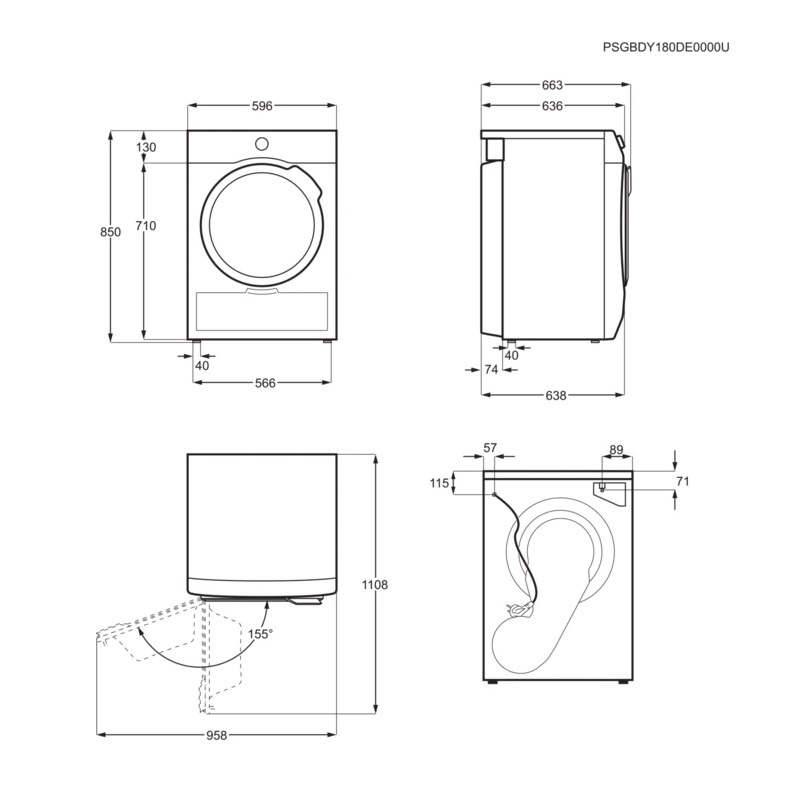 Сушильна машина AEG T8DEE48S - изображение 12