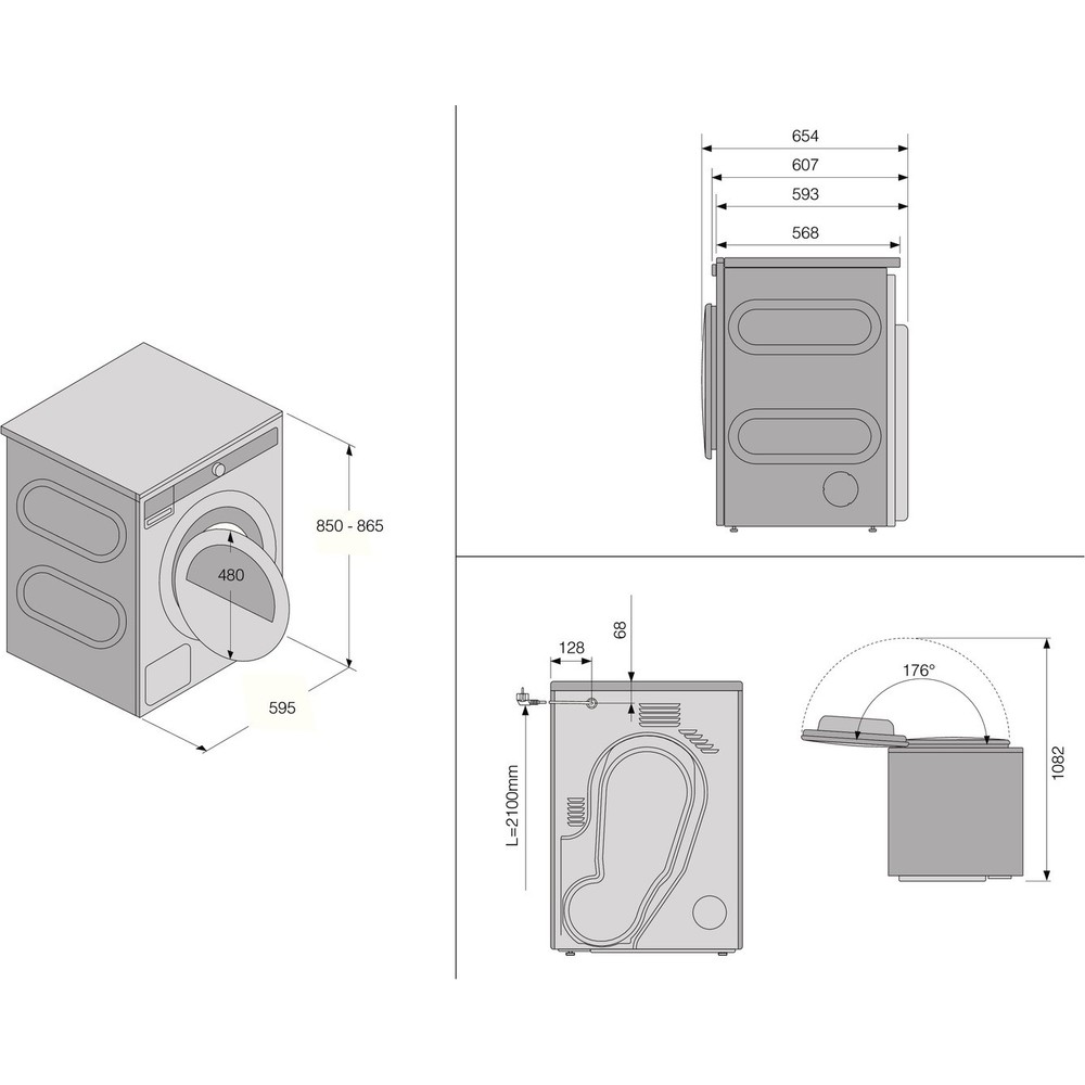 Сушильная машина Asko T209H.W - изображение 8