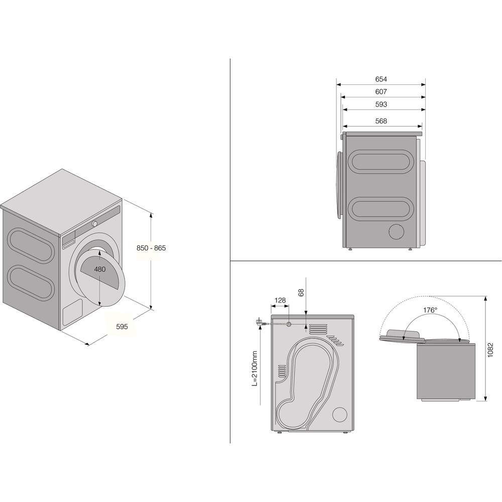 Сушильна машина Asko T409HS.W - изображение 17