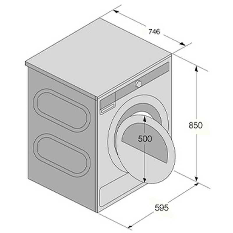 Сушильна машина Asko T511HRXLW - изображение 6