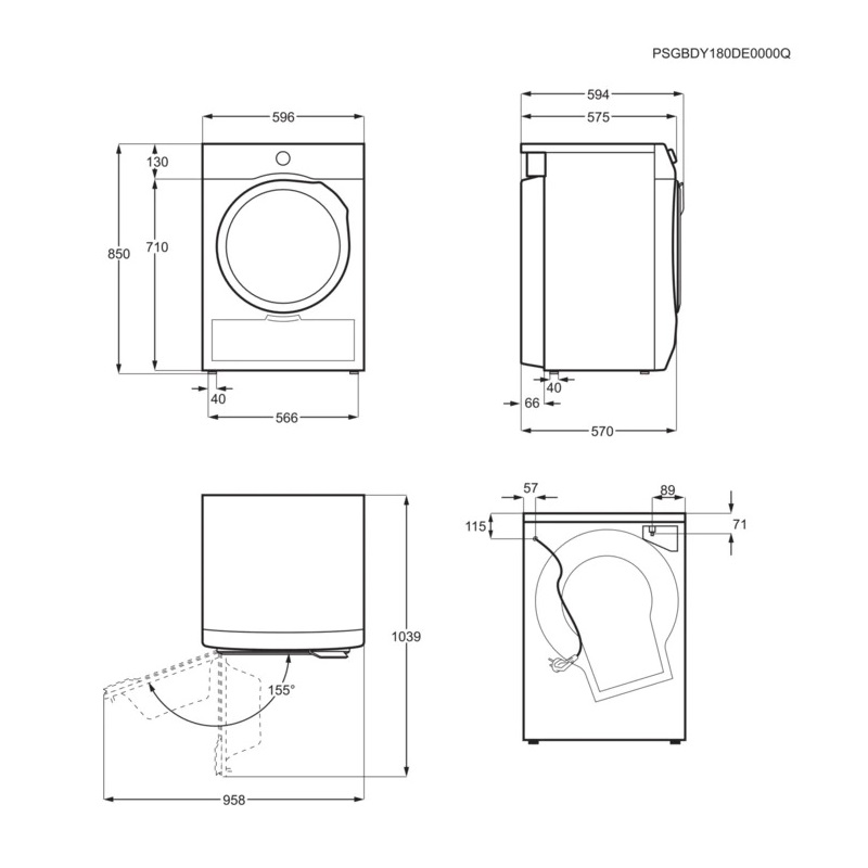 Сушильная машина Electrolux EW6C527PU - изображение 7