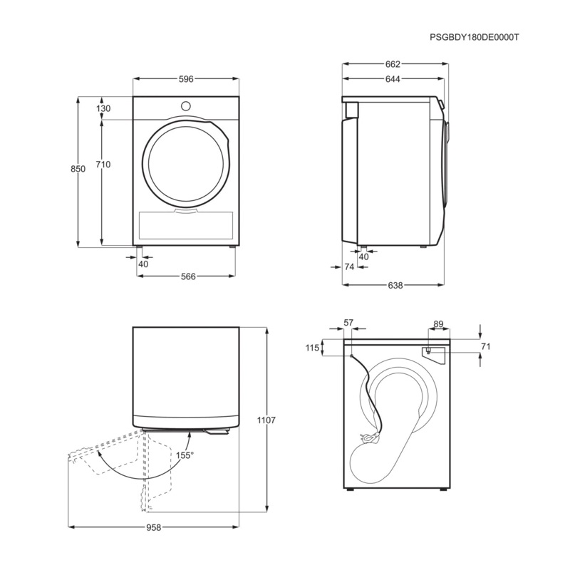 Сушильная машина Electrolux EW8H458BU - изображение 9