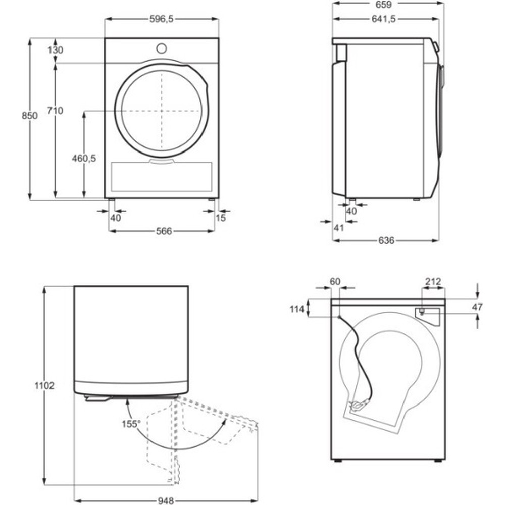 Сушильная машина Electrolux EW9D585KCU - изображение 5