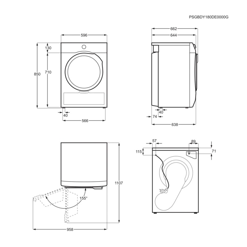 Сушильна машина Electrolux EW9H188SCU - изображение 9