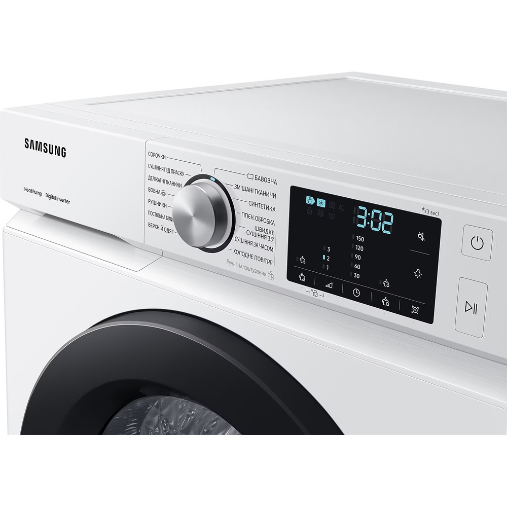 Сушильна машина Samsung DV90BBA245AWUA - изображение 9