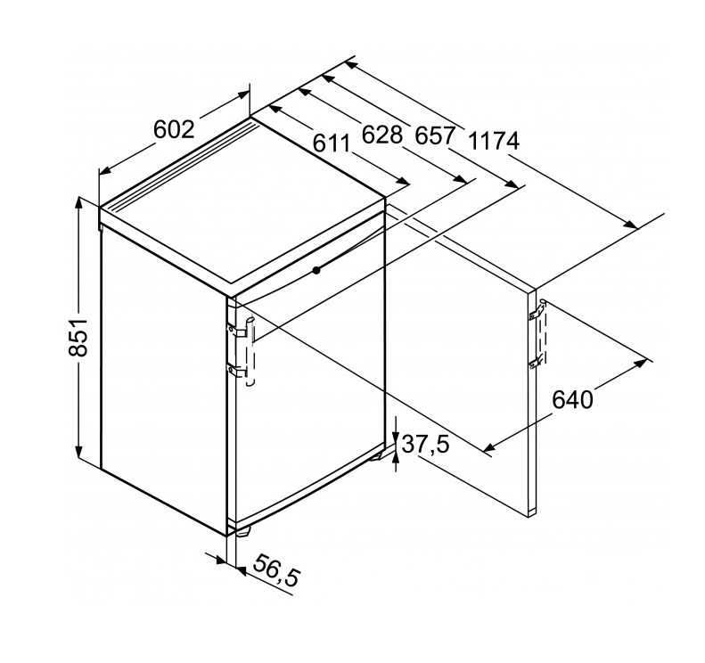 Морозильна камера Liebherr GN 1066 - изображение 4