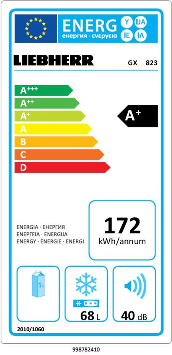 Морозильная камера Liebherr GX 823 - изображение 3