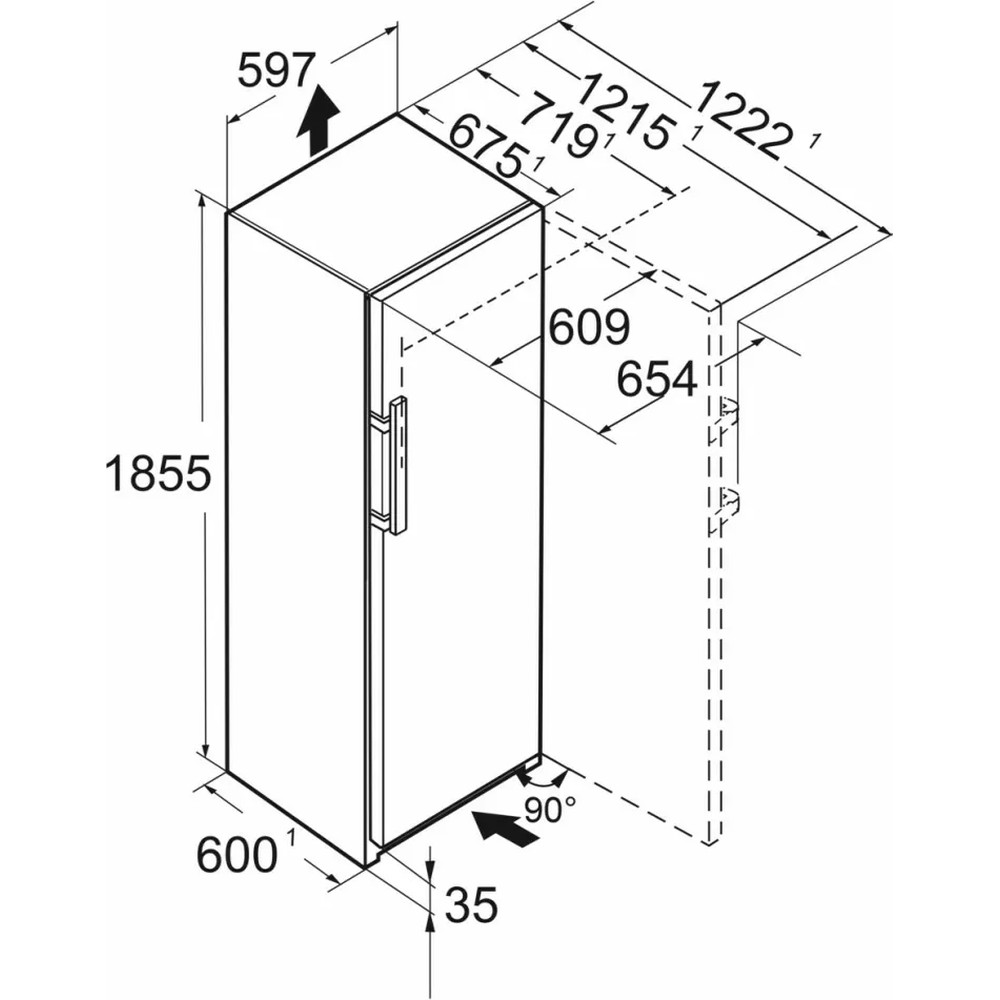 Морозильна камера Liebherr SFNstd 529i Peak - изображение 7