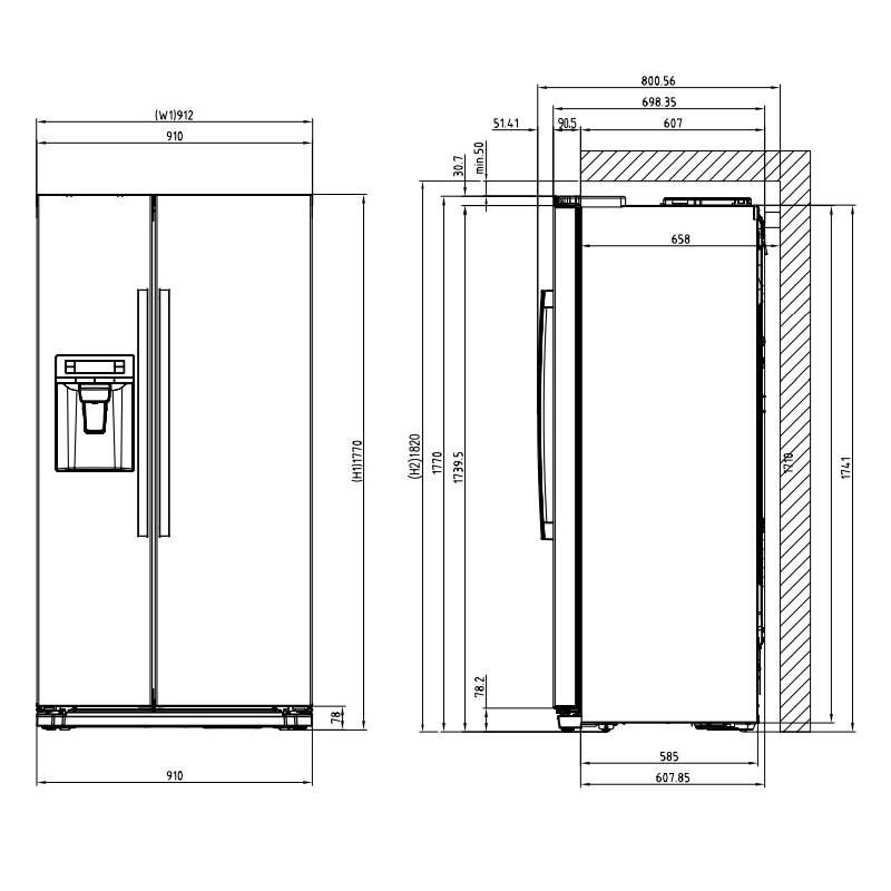 Холодильник AEG RMB76121NX - изображение 8
