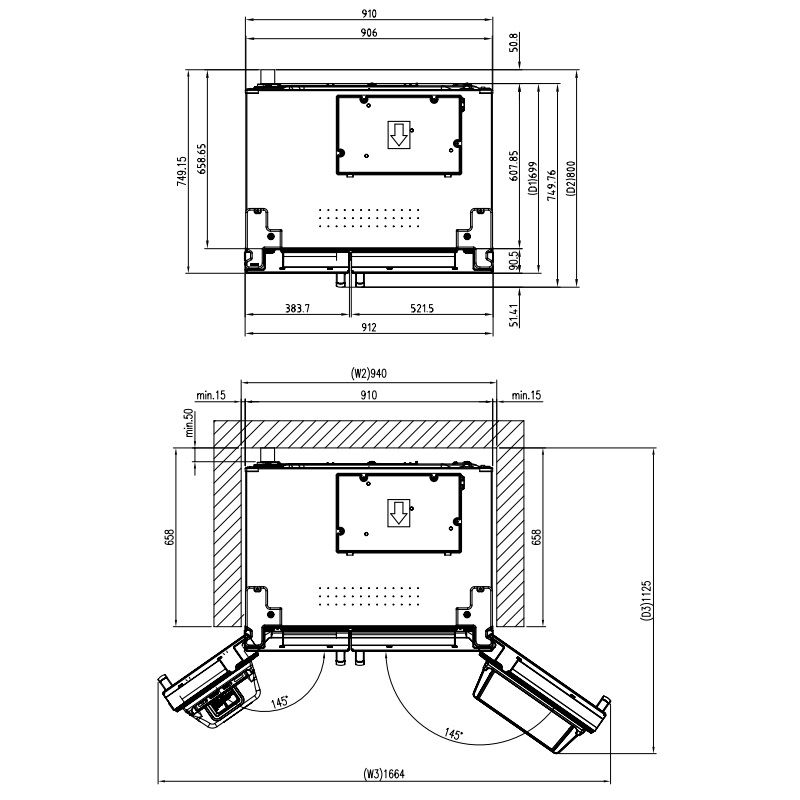 Холодильник AEG RMB76121NX - изображение 7