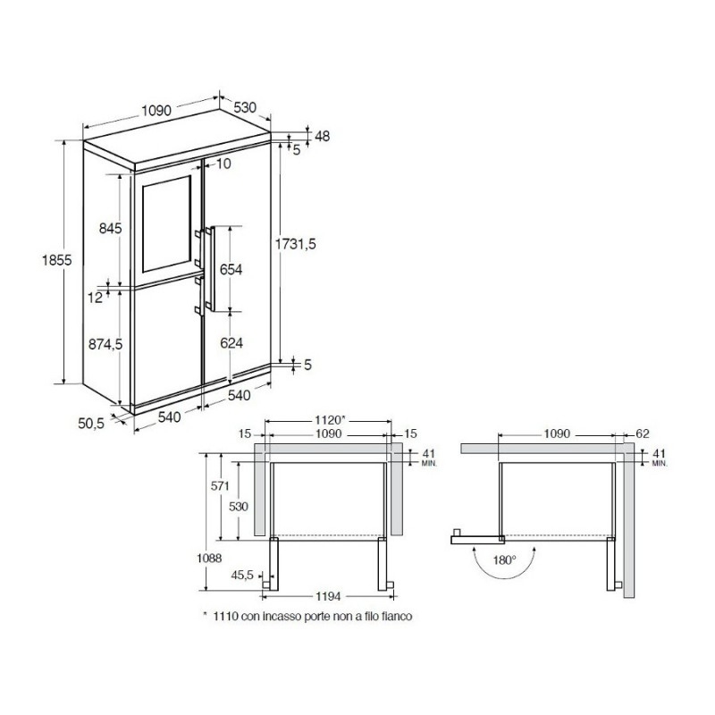 Холодильник AEG RXE75911TM - изображение 5