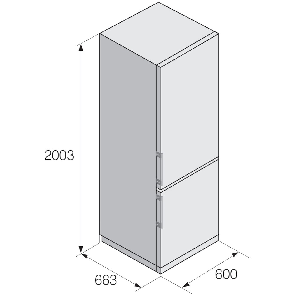 Холодильник Asko RFN232041B - изображение 8