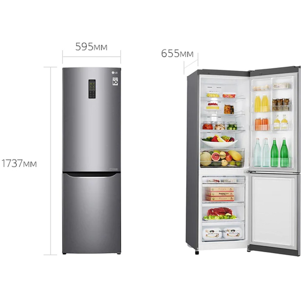 Холодильник LG GA-B379SLUL - изображение 16