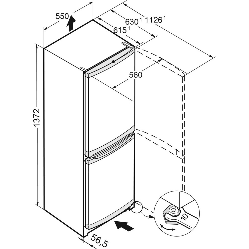 Холодильник Liebherr CUe 2331 - изображение 5
