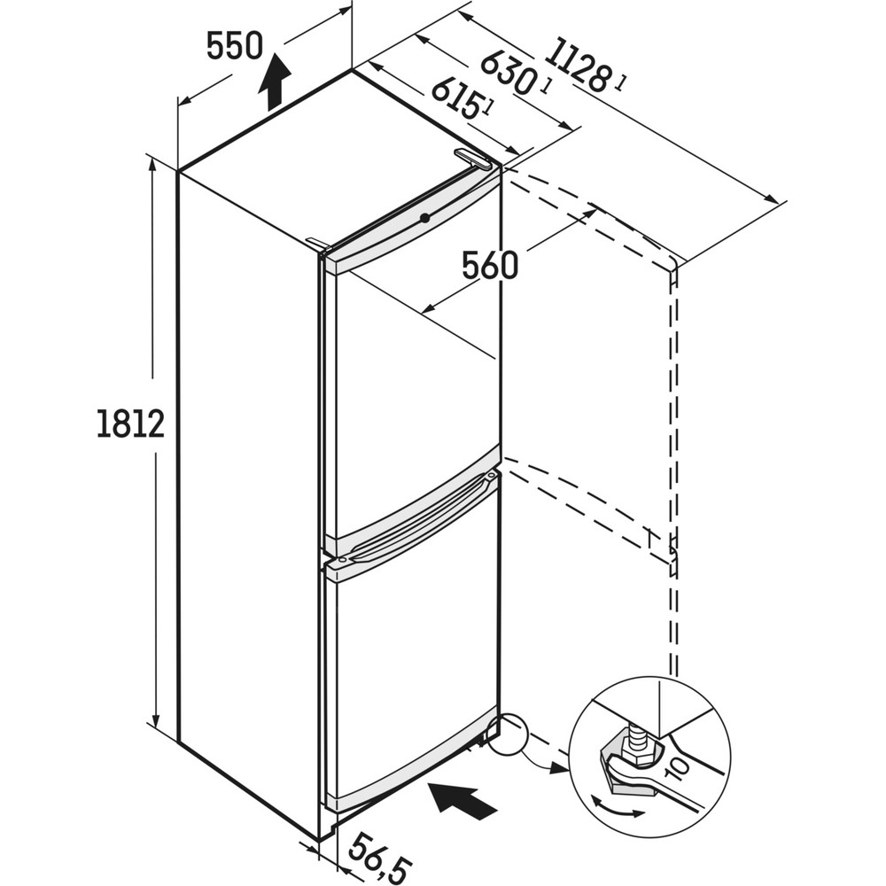 Холодильник Liebherr CUefe 3331 - изображение 6