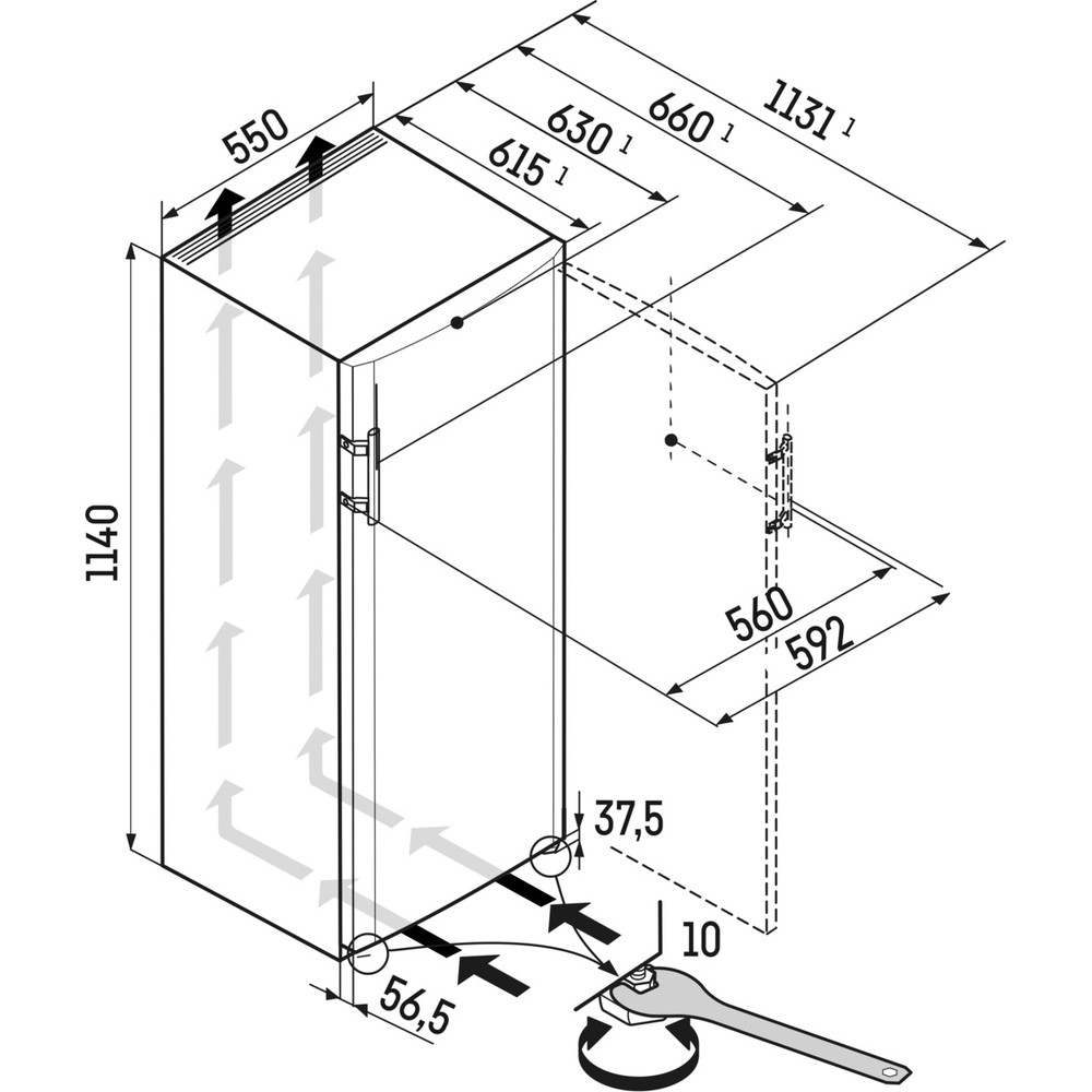 Холодильник Liebherr Ke 2350 Comfort - изображение 8