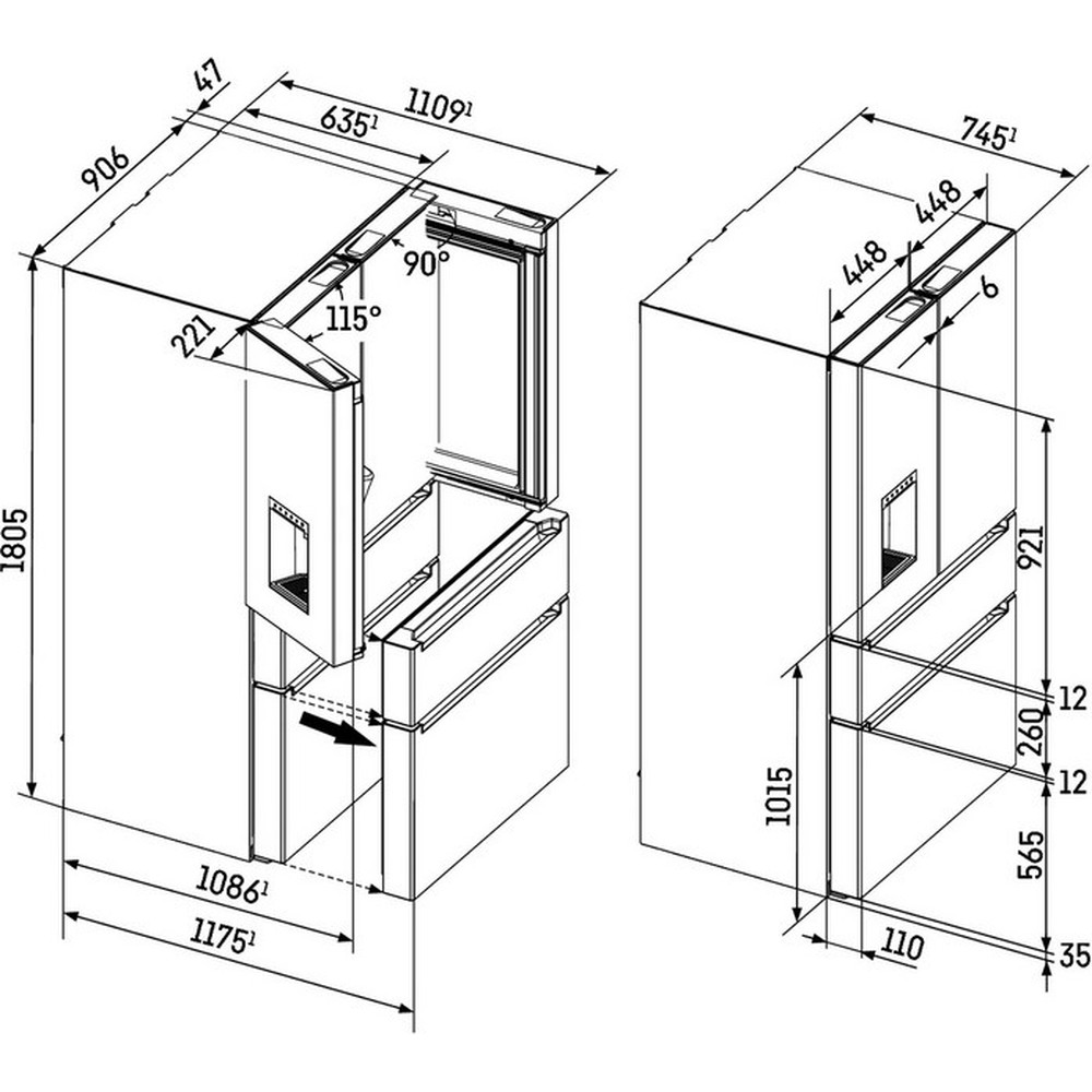 Холодильник Liebherr MBtsdi 9528 Plus - изображение 23