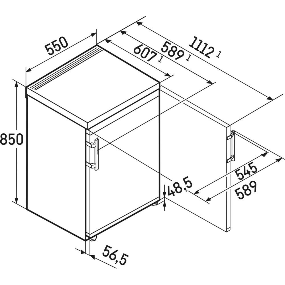 Холодильник Liebherr Rd 1400 Pure - изображение 10