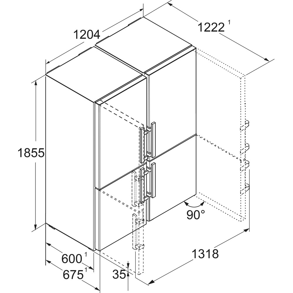 Холодильник Liebherr XCCsd 5250 22 Prime (SCNsdc 525i+SCNsdc 525i 617) - изображение 18