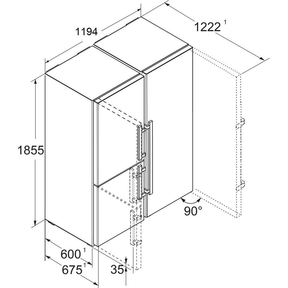 Холодильник Liebherr XRCsd 5255 22 Prime (SBNsdd 526i+SRsdc 525i) - изображение 13