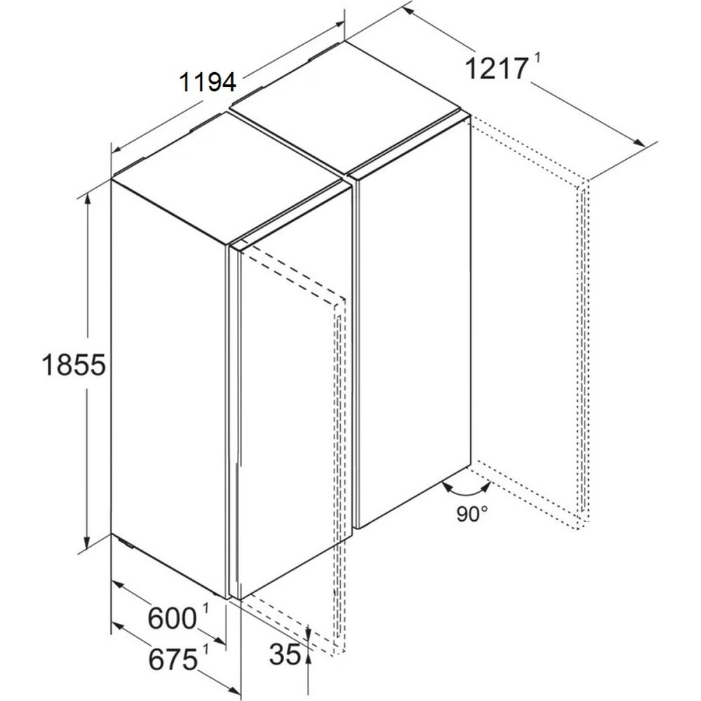 Холодильник Liebherr XRFbs 5295 22 Peak (SFNbsd 529i + SRBbsc 529i) - изображение 8