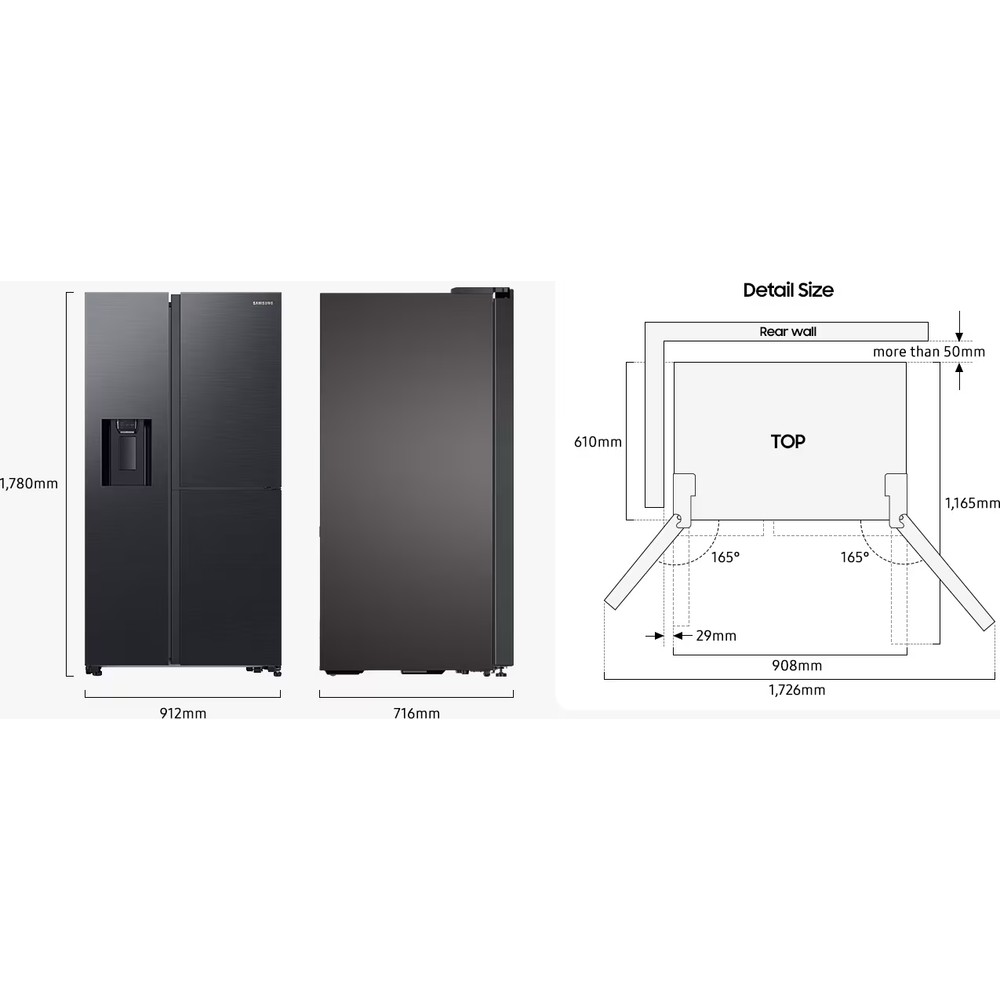 Холодильник Samsung RH64DG53R3S9UA - изображение 9