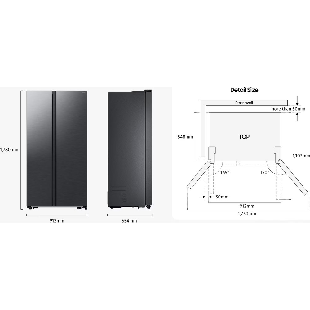 Холодильник Samsung RS57DG400EB4UA - изображение 9