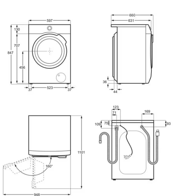 Стиральная машина AEG LFR73144OU - изображение 9