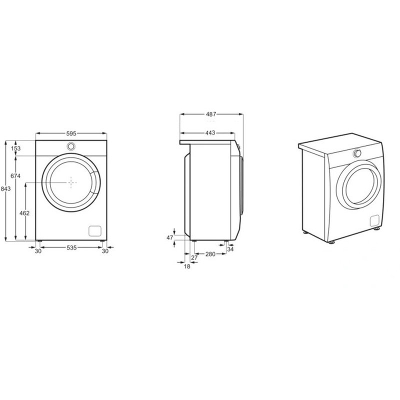 Стиральная машина AEG LSR6E47DU - изображение 4