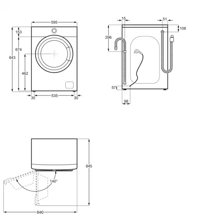 Стиральная машина Electrolux EW6SM427BU - изображение 3