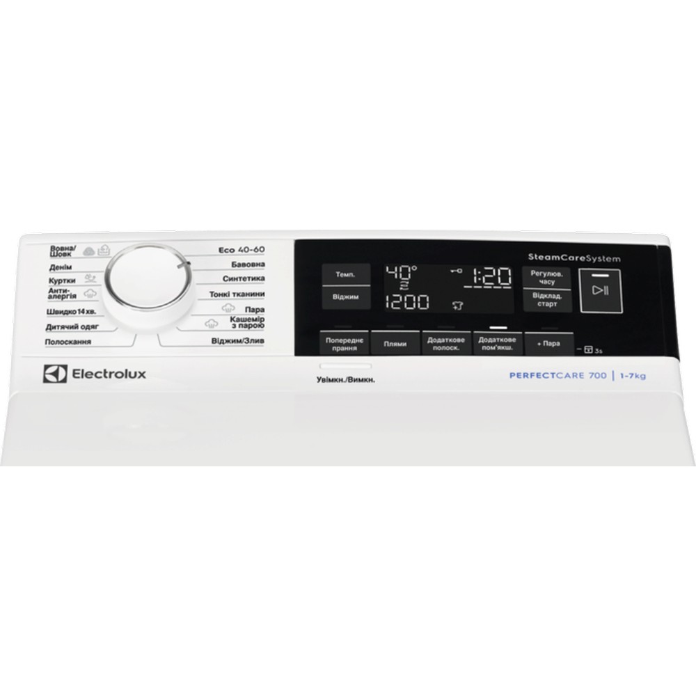 Пральна машина Electrolux EW7T3372U - изображение 2