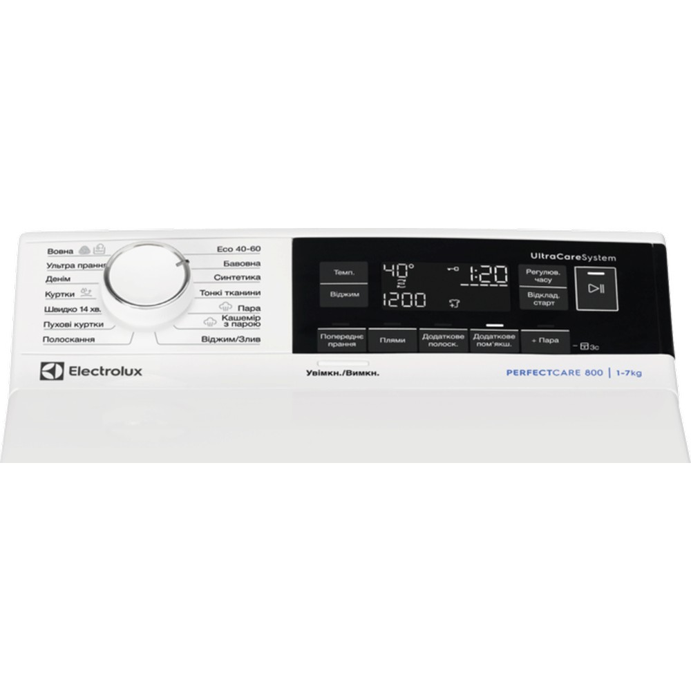 Пральна машина Electrolux EW8T337U - изображение 2