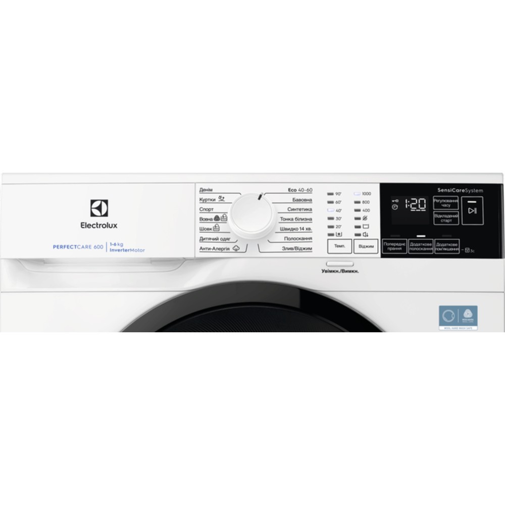 Пральна машина Electrolux EWS6406BU - изображение 2