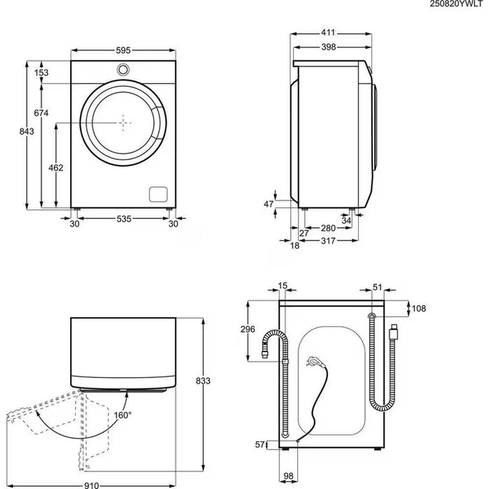 Стиральная машина Electrolux EWS6426BU - изображение 8