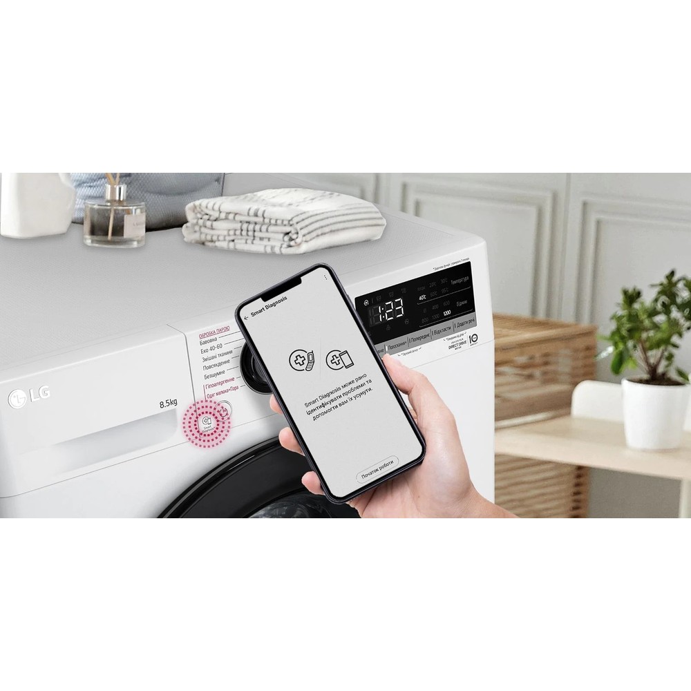 Пральна машина LG F2V3GS6WW - изображение 16