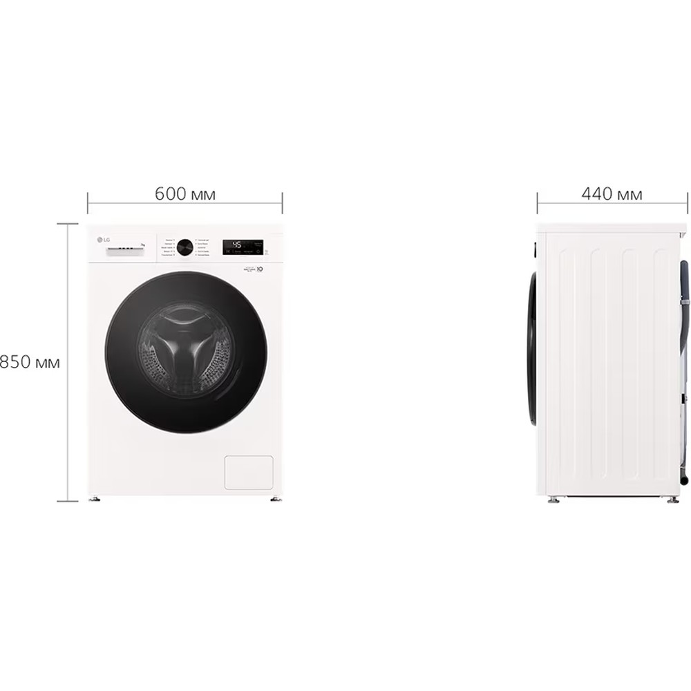 Пральна машина LG F2Y1HS5W - изображение 14