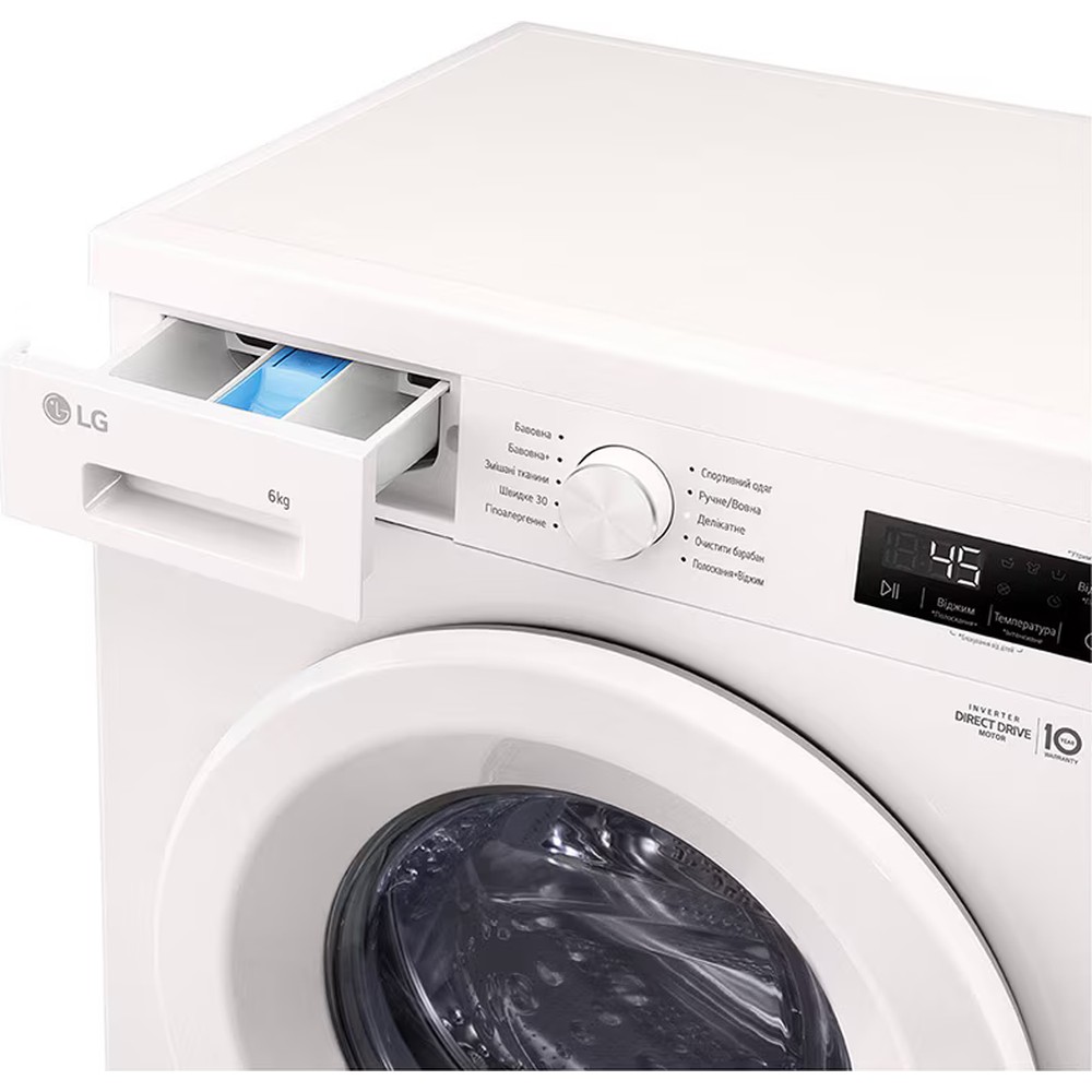 Пральна машина LG F2Y1NS3W - изображение 11