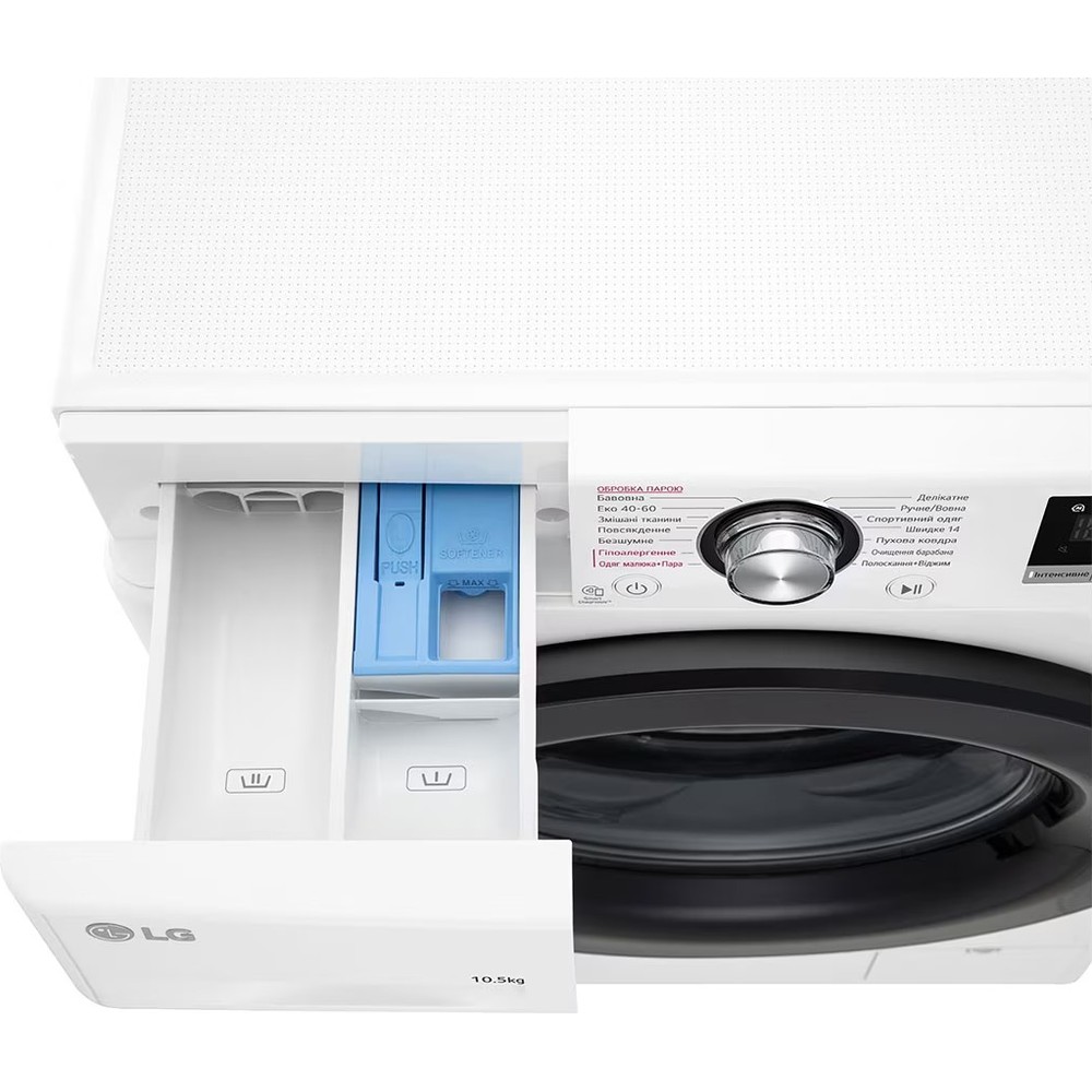 Пральна машина LG F4V3RS6WW - изображение 11