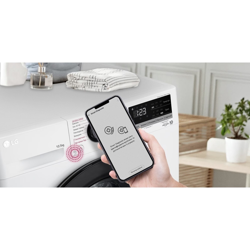 Пральна машина LG F4V3RS6WW - изображение 16