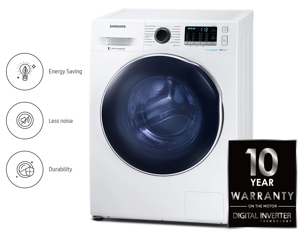 Пральна машина Samsung WD80K52E0AW/UA - изображение 9