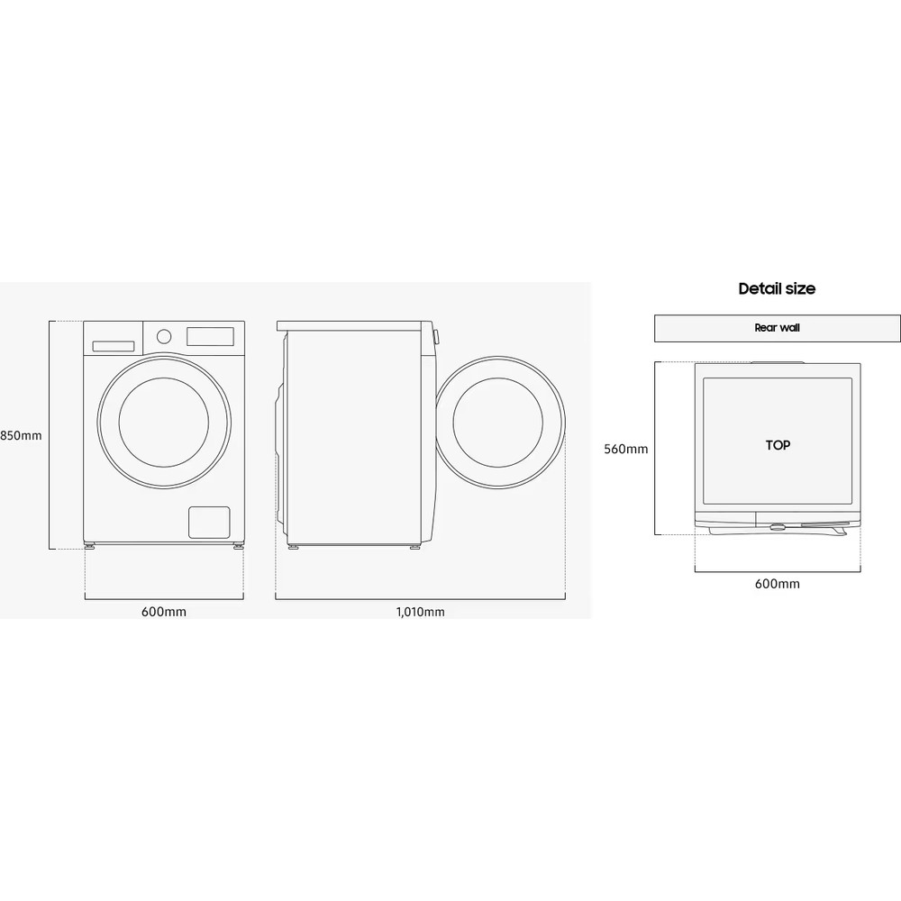 Стиральная машина Samsung WD90DG5G34BELE - изображение 10
