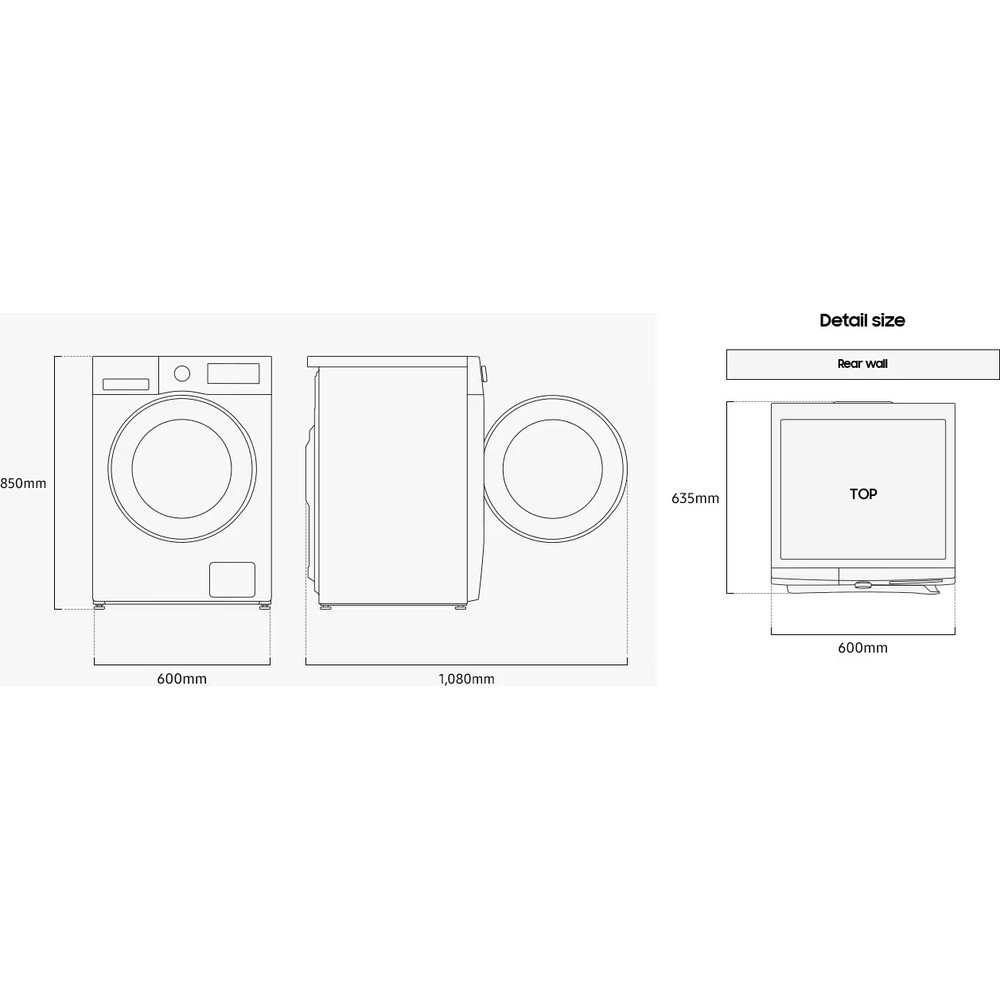 Пральна машина Samsung WW90CGC0EDABLE - изображение 12