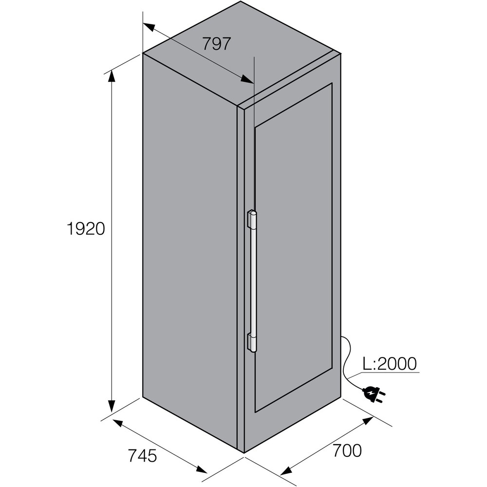 Винный шкаф Asko WCN111942G - изображение 15