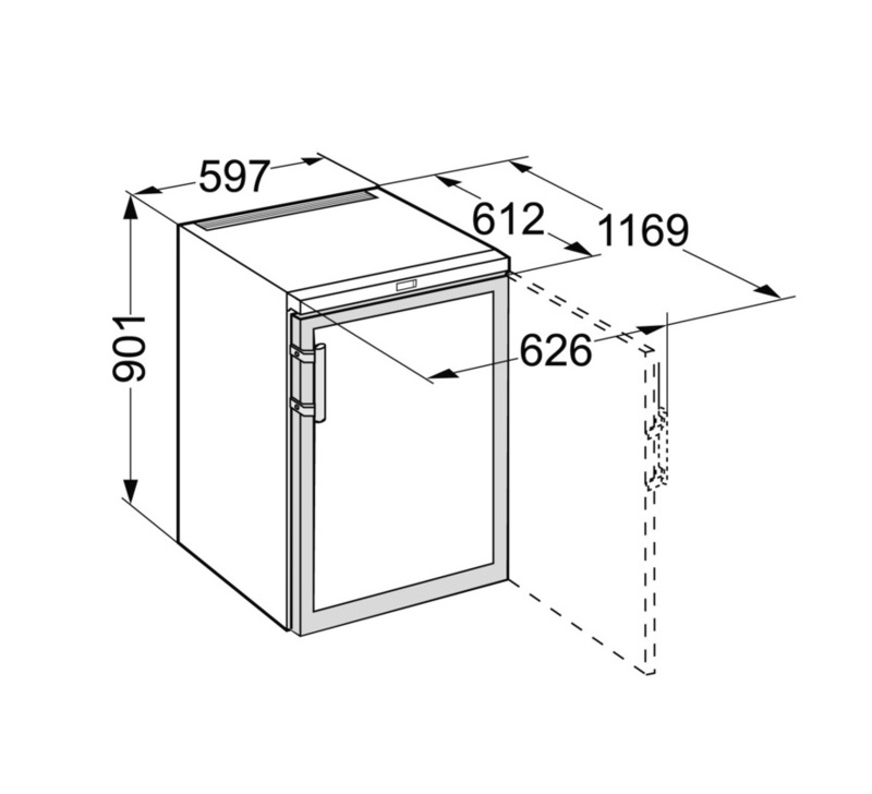 Винна шафа Liebherr WKb 1802 - изображение 9