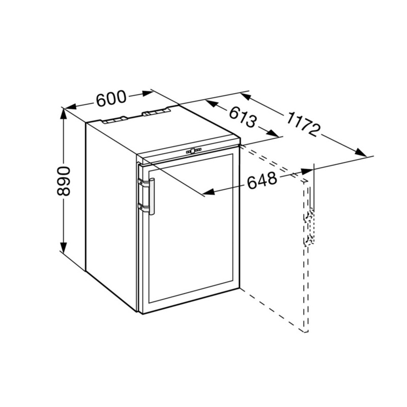 Винна шафа Liebherr WKb 1812 - изображение 6
