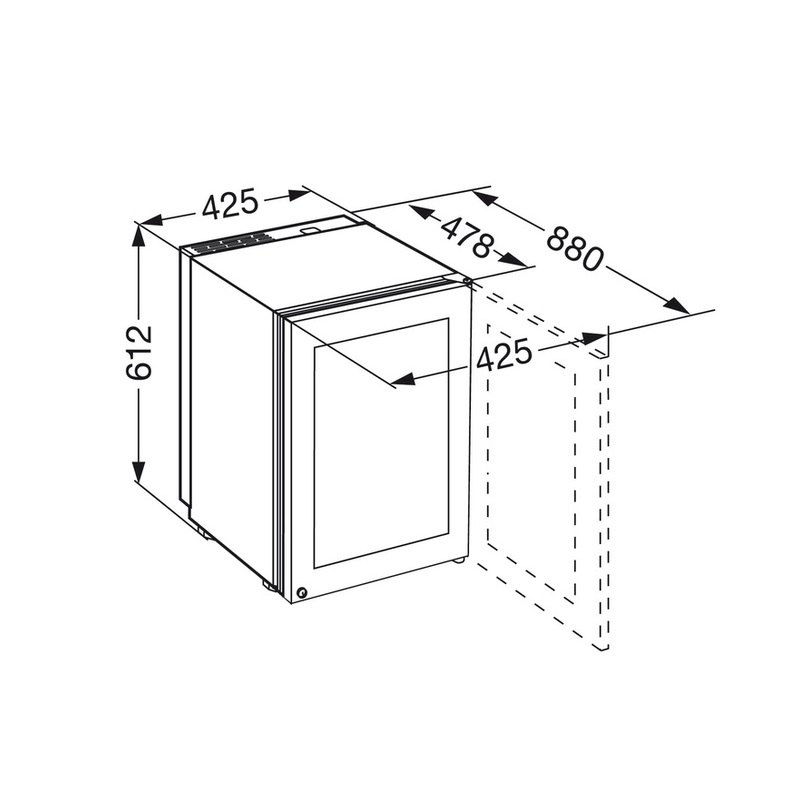 Винна шафа Liebherr WKes 653 - изображение 8