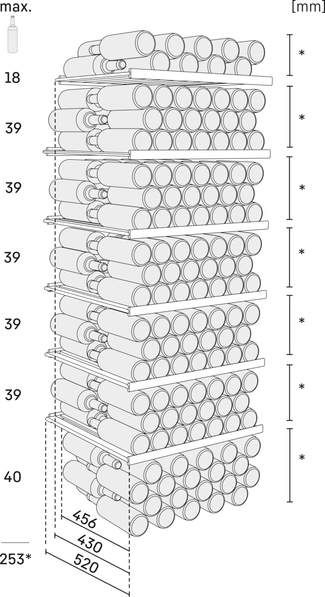 Винна шафа Liebherr WKt 5552 - изображение 3